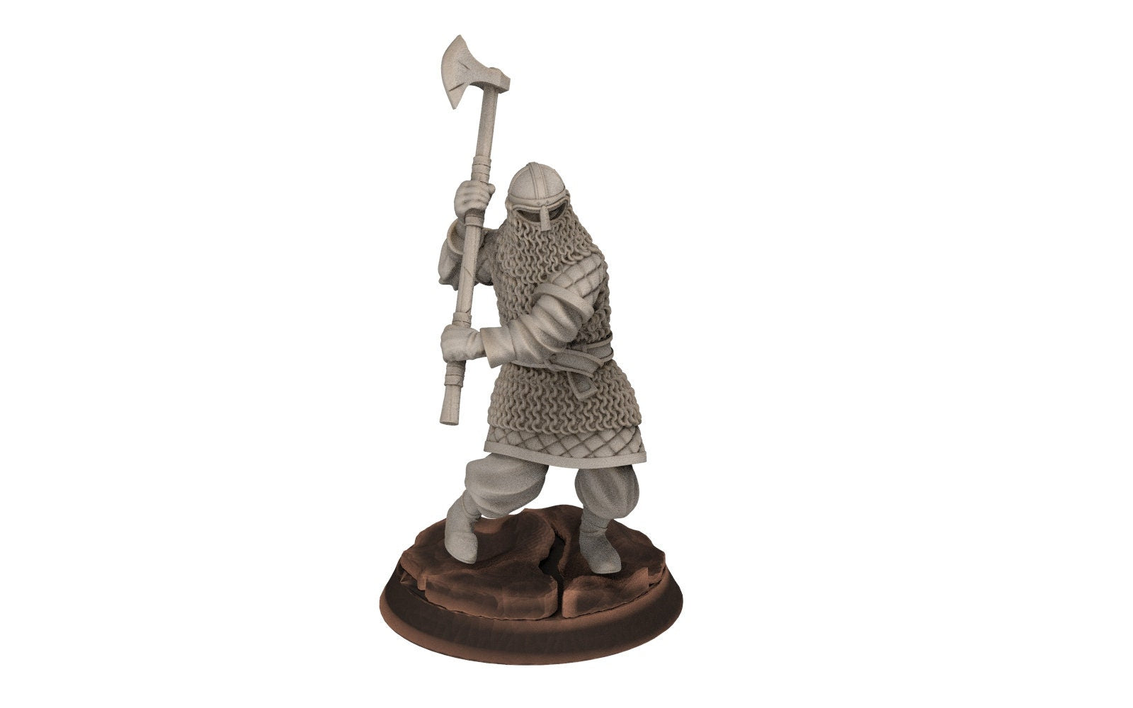 Rohan - Infantry Executioner Medieval, Knight of Rohan, the Horse-lords, rider of the mark, minis for wargame D&D, Lotr...