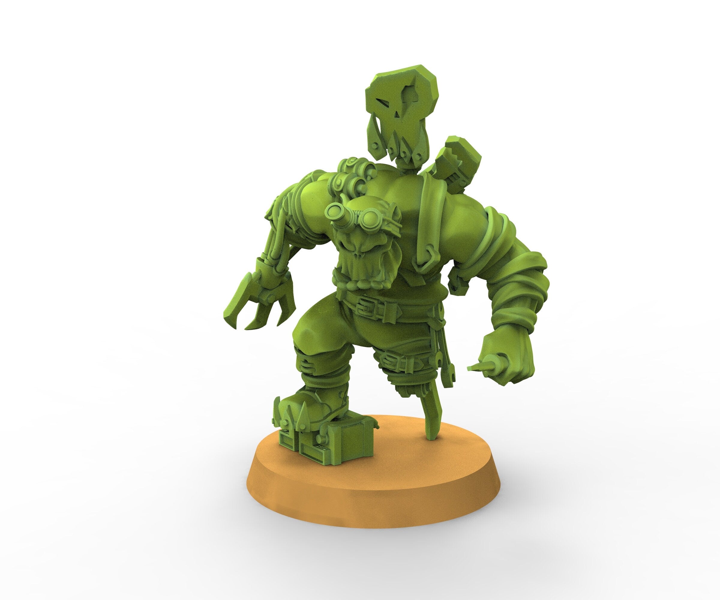 Green Skin - Orc Mechanic and Goblin Sidekick