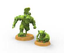 Charger l&#39;image dans la galerie, Green Skin - Orc Mechanic and Goblin Sidekick
