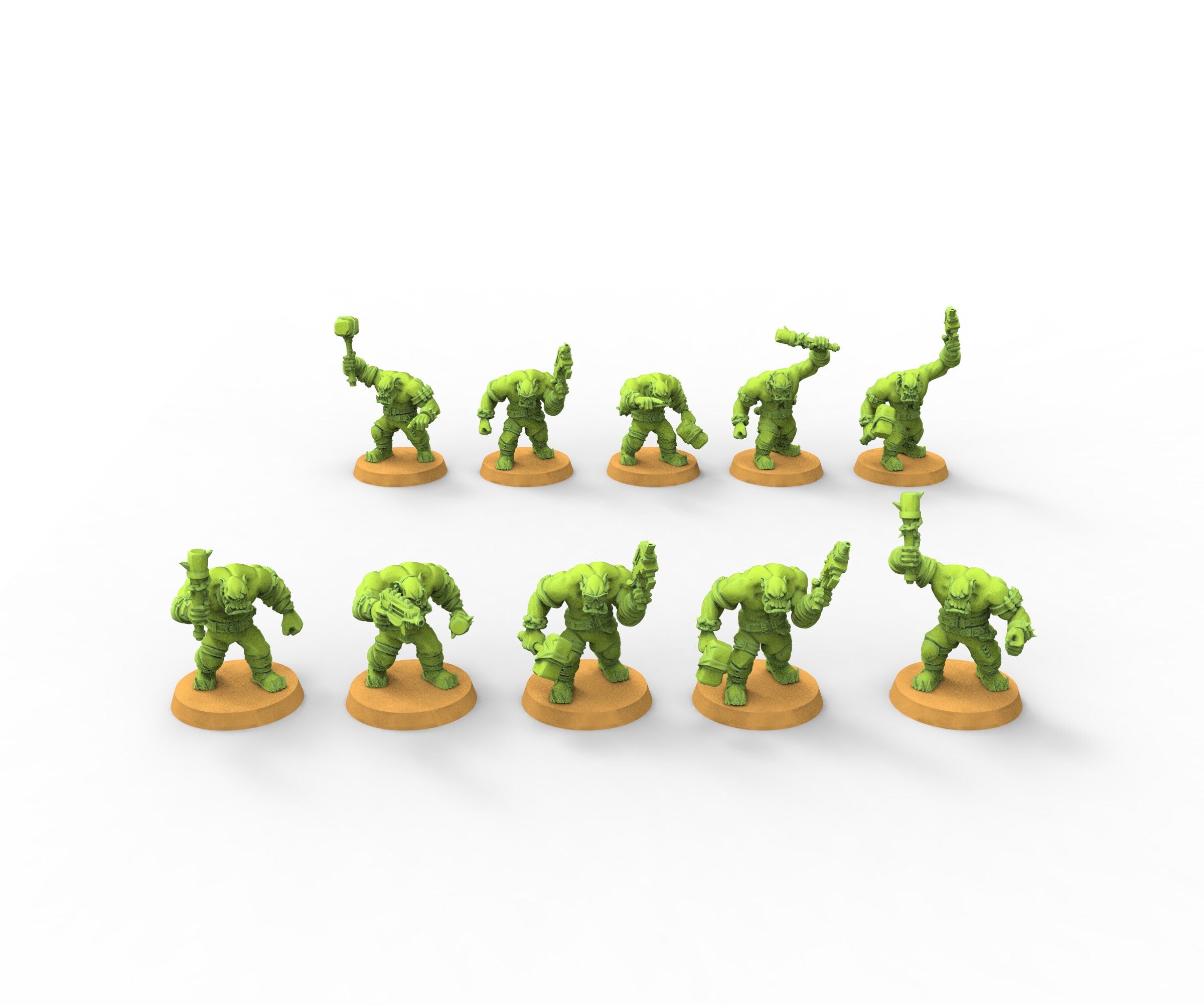 Green Skin - Orc WarBoyz Modular Kit