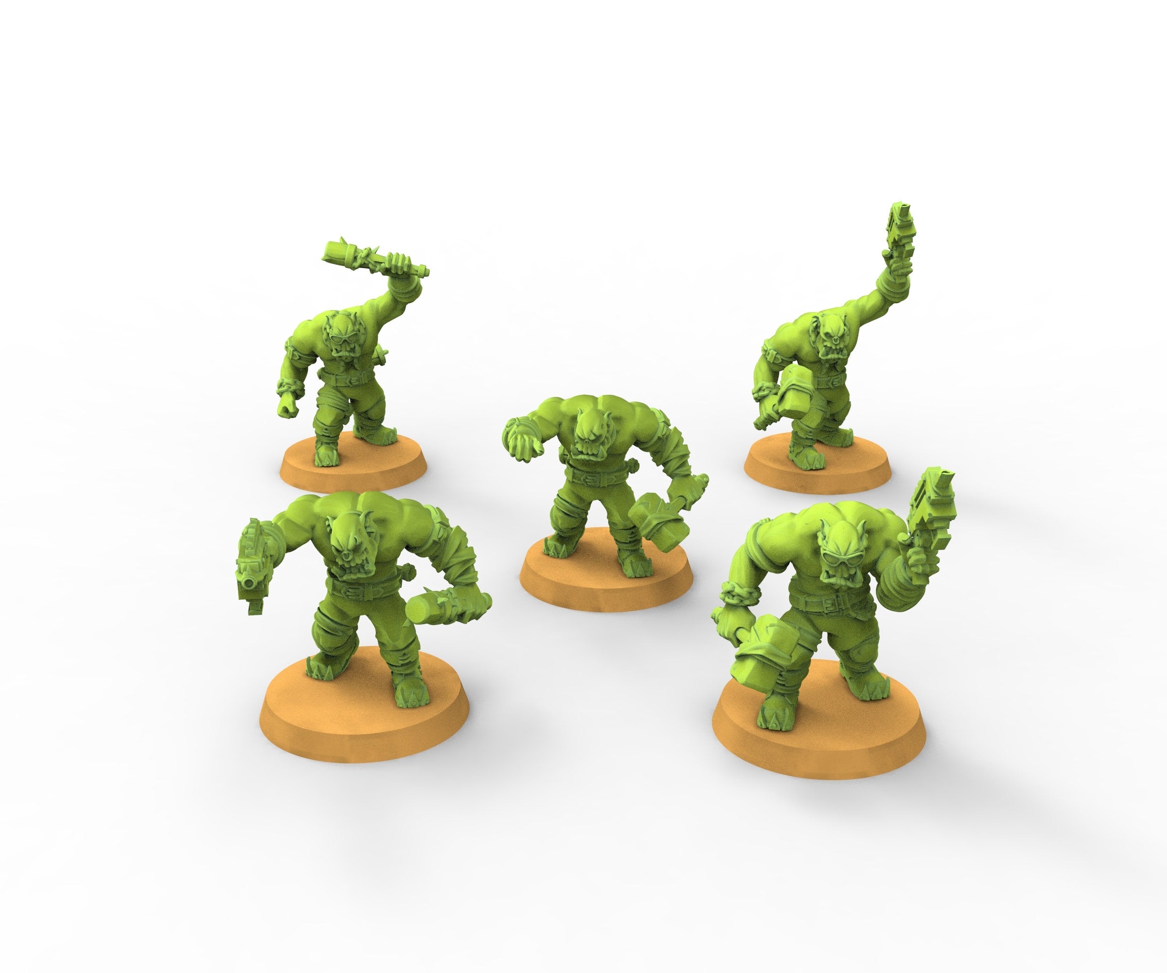 Green Skin - Orc WarBoyz Modular Kit