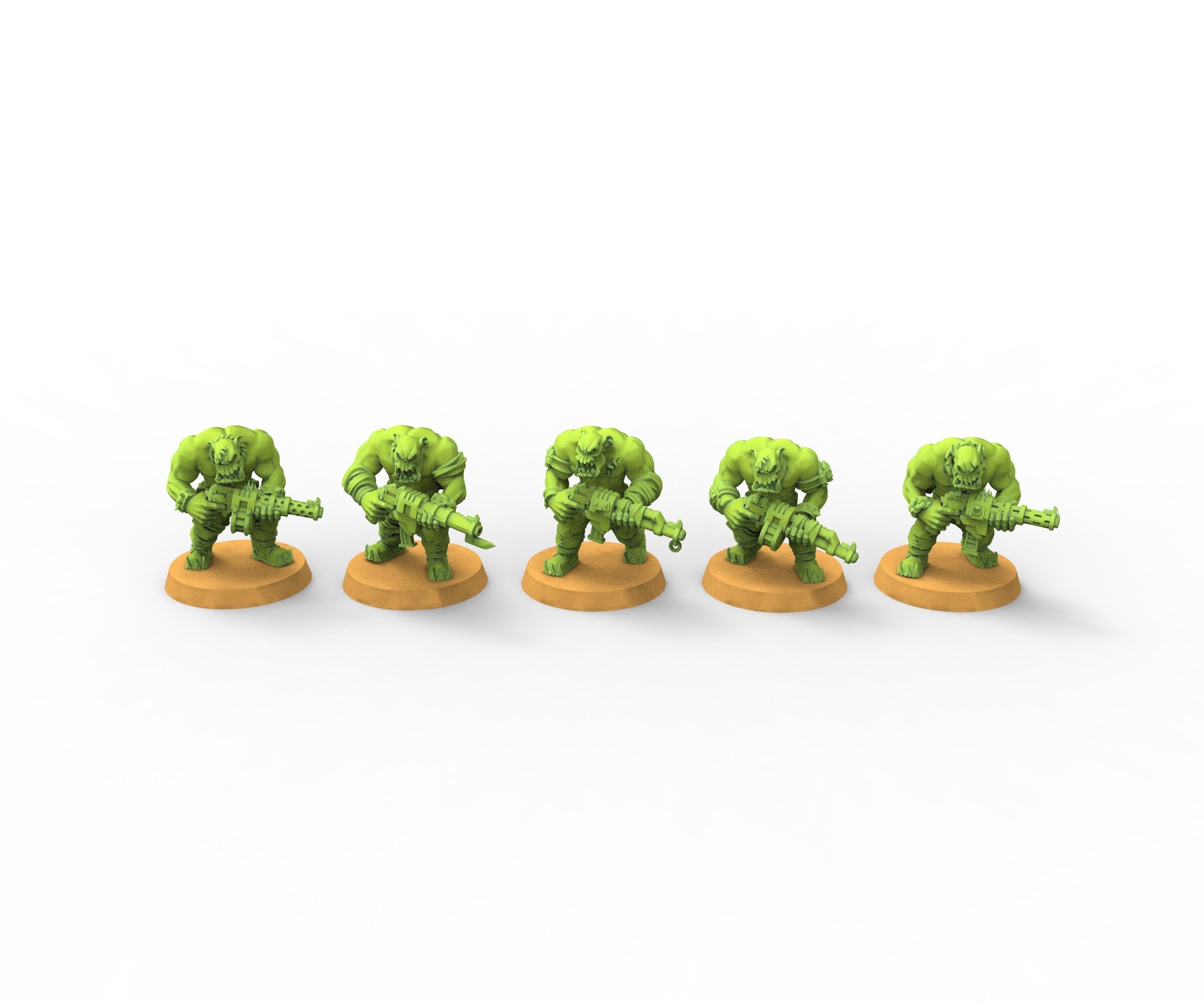 Green Skin - Orc 2h Warboyz Modular Kit