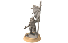 Load image into Gallery viewer, Dwarves - Silver Goat Dwarves with Crossbow, The Dwarfs of The Mountains, for Lotr, davale games miniatures
