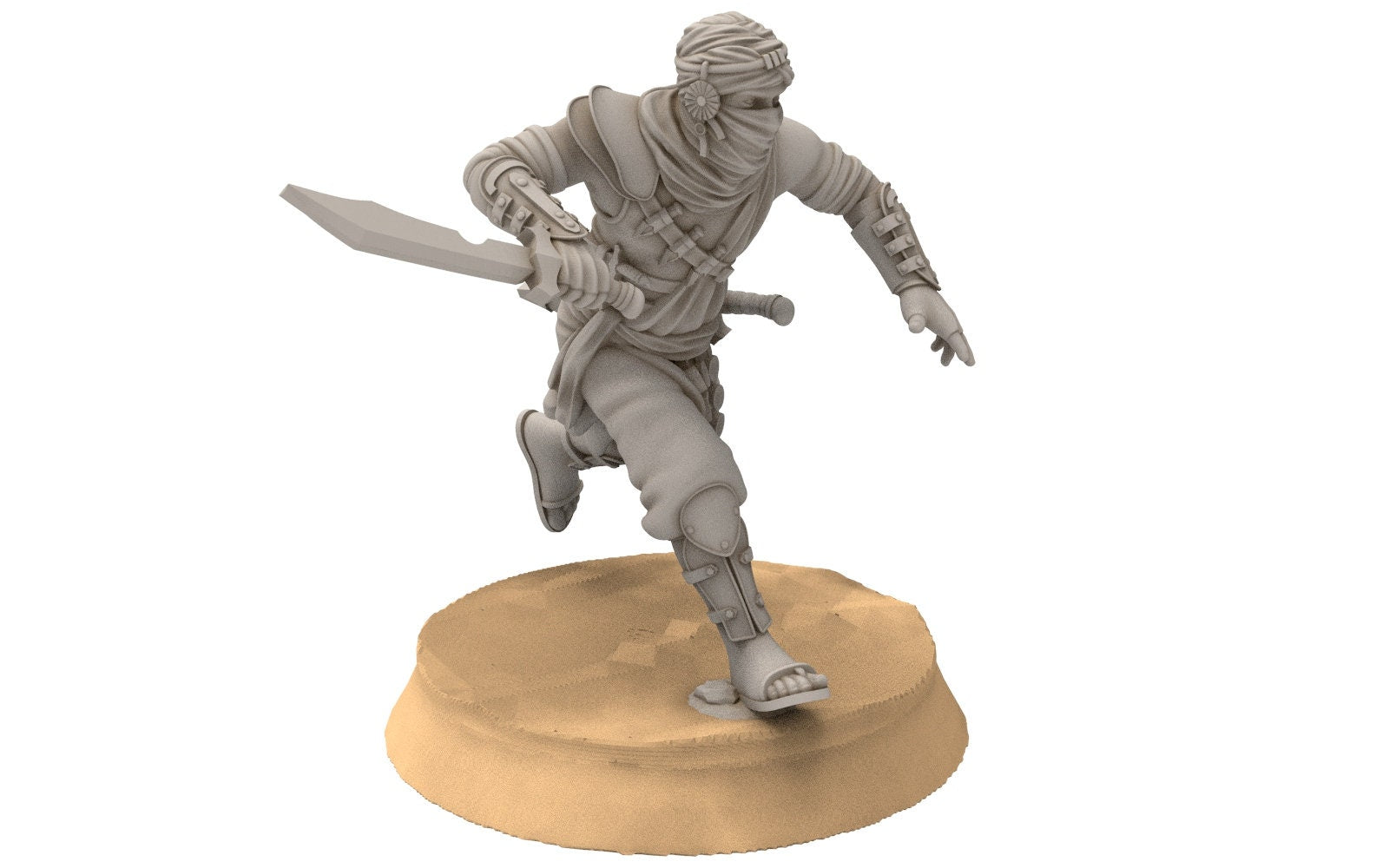 Harad - Desert Snake assassin, southern men, Berber nomads, Harad Bedouin Arabs Sarazins Davales miniatures for wargame D&D, Lotr...