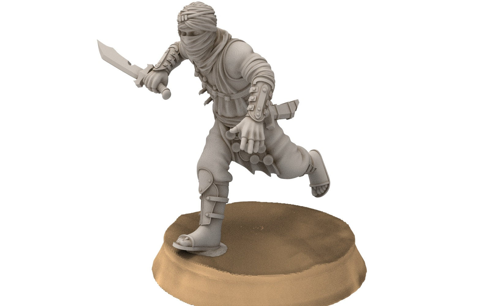 Harad - Desert Snake assassin, southern men, Berber nomads, Harad Bedouin Arabs Sarazins Davales miniatures for wargame D&D, Lotr...