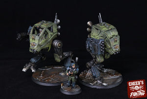 Rundsgaard - AEGIR MK1&2, imperial infantry, post-apocalyptic empire, usable for tabletop wargame.