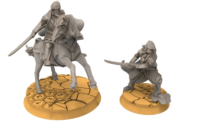 Rivandall - Glorfingel Demon's Slaughter, Last Hight elves from the West, Middle rings miniatures pour wargame D&D, Lotr...