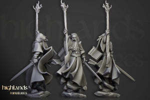 Imperial Fantasy - Wizard mystic of battle Imperial troops