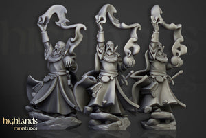 Imperial Fantasy - Wizard mystic of battle Imperial troops