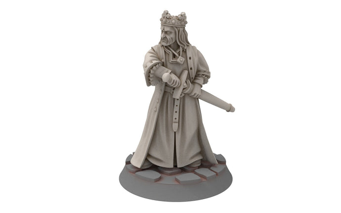 Ornor - King of the Lost Kingdom of the North, Dune Din, Misty Mountains, Medbury miniatures for wargame D&D, Lotr...