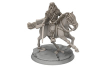 Charger l&#39;image dans la galerie, Wildmen - Wildmen King hero wanderer, Dun warriors warband, Middle rings miniatures for wargame D&amp;D, Lotr... Medbury miniatures
