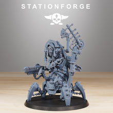 Charger l&#39;image dans la galerie, Scavenger - Leaders, mechanized infantry, post apocalyptic empire, usable for tabletop wargame.
