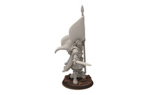 Load image into Gallery viewer, Ornor - Banner Bearer Rangers of the North, Protectors of the Shire, Dune Din, Merbury, Bowmen, Scouts miniatures for wargame D&amp;D, Lotr...
