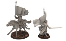 Load image into Gallery viewer, Ornor - Banner Bearer Rangers of the North, Protectors of the Shire, Dune Din, Merbury, Bowmen, Scouts miniatures for wargame D&amp;D, Lotr...
