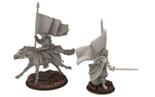 Load image into Gallery viewer, Ornor - Banner Bearer Rangers of the North, Protectors of the Shire, Dune Din, Merbury, Bowmen, Scouts miniatures for wargame D&amp;D, Lotr...
