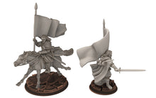 Load image into Gallery viewer, Ornor - Banner Bearer Rangers of the North, Protectors of the Shire, Dune Din, Merbury, Bowmen, Scouts miniatures for wargame D&amp;D, Lotr...
