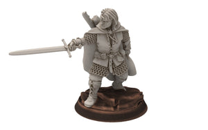 Ornor - Rangers Army bundle of the North, Protectors of the Shire, Dune Din, Merbury, Bowmen, Scouts miniatures for wargame D&D, Lotr...