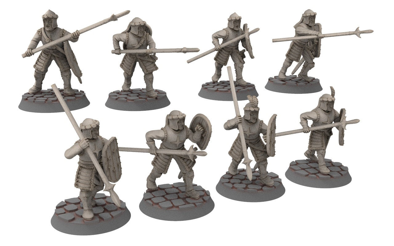 Ornor - Captain of the Lost Kingdom of the North, Dune Din, Misty Mountains, miniatures for wargame D&D, Lotr...