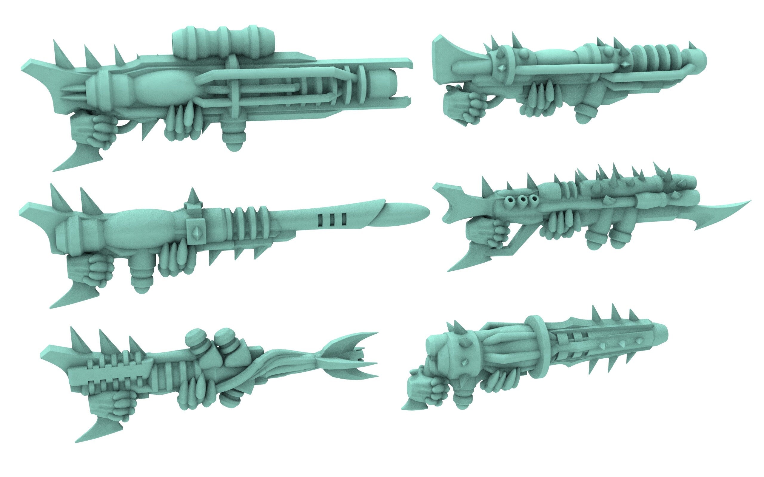 Dark city - Flying Cursed Scout warriors with wide range of heavy weapons Dark eldar drow