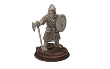 Load image into Gallery viewer, Rohan - Hengstland warrior, marksman Knight of Rohan, the Horse-lords, rider of the mark, minis for wargame D&amp;D, Lotr...
