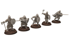 Load image into Gallery viewer, Rohan - Hengstland warrior, marksman Knight of Rohan, the Horse-lords, rider of the mark, minis for wargame D&amp;D, Lotr...
