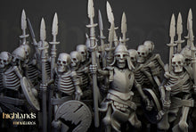 Charger l&#39;image dans la galerie, Undead - Skeleton Warrios with Spears

