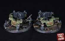 Charger l&#39;image dans la galerie, Rundsgaard - Gungnir Heavy Support pod, imperial infantry, post-apocalyptic empire, usable for tabletop wargame.
