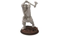 Charger l&#39;image dans la galerie, Ruffians - Lumberjacks infantry, Thief of the woods warband, scouring Middle rings miniatures for wargame D&amp;D, Lotr... Medbury miniatures
