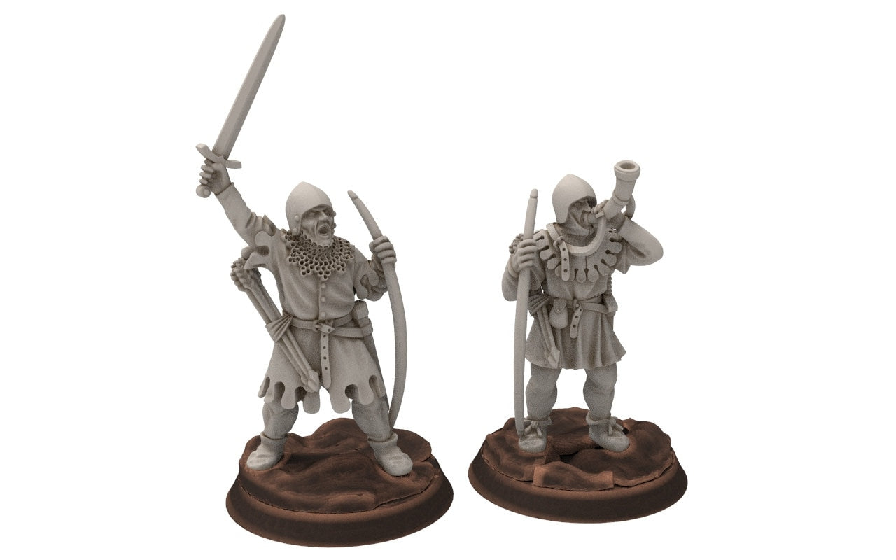 Three Ruffians Standing Ruffians - Middle Rings