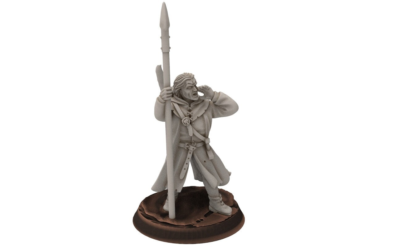 Ornor - Rangers of the North, Protectors of the Shire, Dune Din, Merbury, Bowmen, Scouts miniatures for wargame D&D, Lotr...