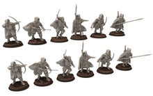 Load image into Gallery viewer, Ornor - Armored Rangers of the North, Protectors of the Shire, Dune Din, Merbury, Bowmen, Scouts miniatures for wargame D&amp;D, Lotr...
