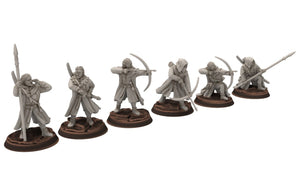 Ornor - Rangers Army bundle of the North, Protectors of the Shire, Dune Din, Merbury, Bowmen, Scouts miniatures for wargame D&D, Lotr...