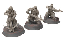 Load image into Gallery viewer, Dwarves - Silver Goat Dwarves with Crossbow, The Dwarfs of The Mountains, for Lotr, davale games miniatures
