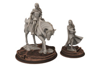 Load image into Gallery viewer, Rivandall - Bloody Elf Maiden of the heaven, Last Hight elves from the West, Middle rings miniatures pour wargame D&amp;D, SDA...
