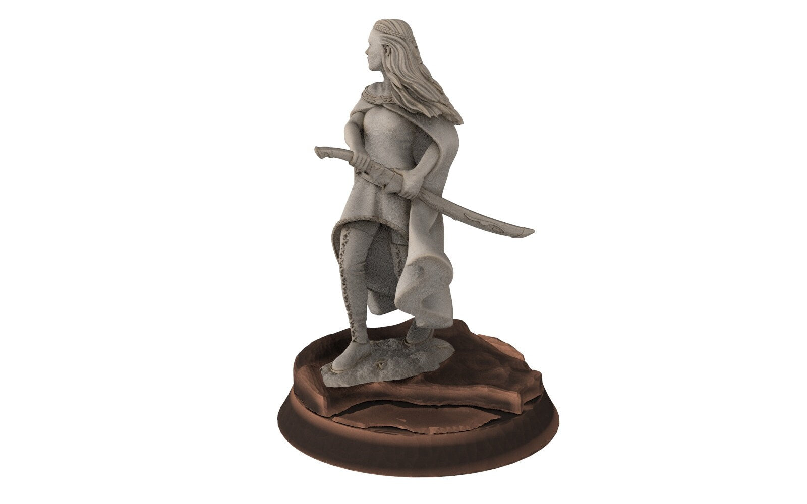 Rivandall - Bloody Elf Maiden of the heaven, Last Hight elves from the West, Middle rings miniatures pour wargame D&D, SDA...