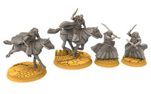 Charger l&#39;image dans la galerie, Rivandall - Bloody Twin Brothers Elves Princes, Last Hight elves from the West, Middle rings miniatures pour wargame D&amp;D, Lotr...
