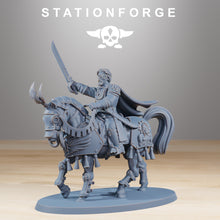 Charger l&#39;image dans la galerie, Grimguard - Banner Guard, empire post apocalyptique, utilisable pour tabletop wargame.
