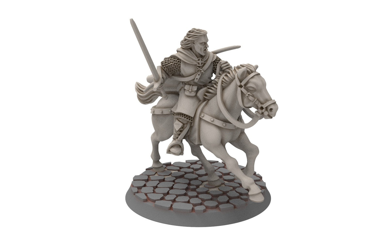 Ornor - Amrill Ranger Heir of the North, Protectors of the Shire, Dune Din, Merbury, Bowmen, Scouts miniatures for wargame D&D, Lotr...