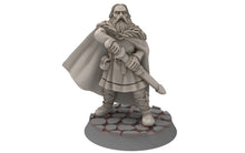 Charger l&#39;image dans la galerie, Rohan - Riders of Warhorses King Hrothgar unarmoured, Knight of Rohan, the Horse-lords, rider of the mark, minis for wargame D&amp;D, Lotr...
