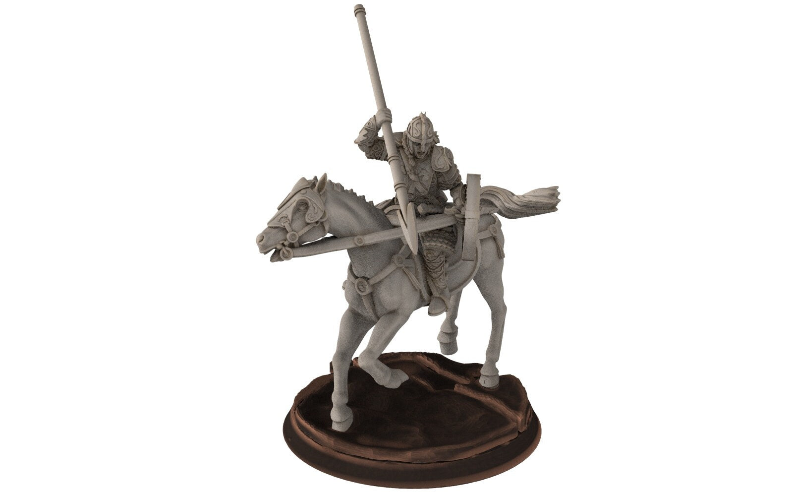 Rohan - Riders of Warhorses Prince Modular, Knight of Rohan, the Horse-lords, rider of the mark, minis for wargame D&D, Lotr...