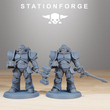 Charger l&#39;image dans la galerie, Socratis - Legion Melee Infantery, mechanized infantry, post apocalyptic empire, usable for tabletop wargame.
