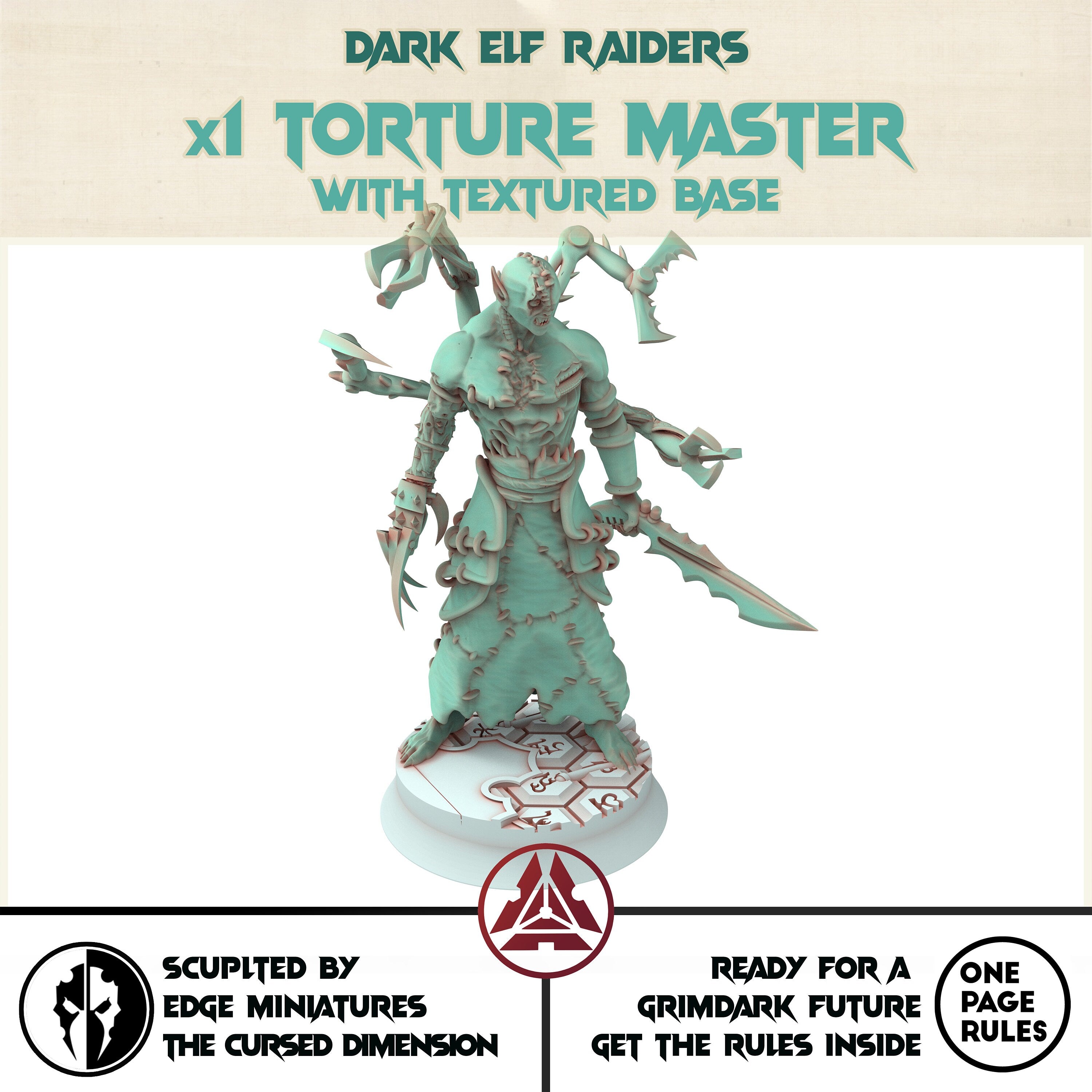 Dark city - Artisan of flesh Dark eldar drow