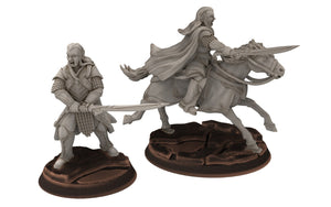 Rivandall - Regent of the river, Last Hight elves from the West, Middle rings miniatures pour wargame D&D, SDA... Quatermaster3D miniatures