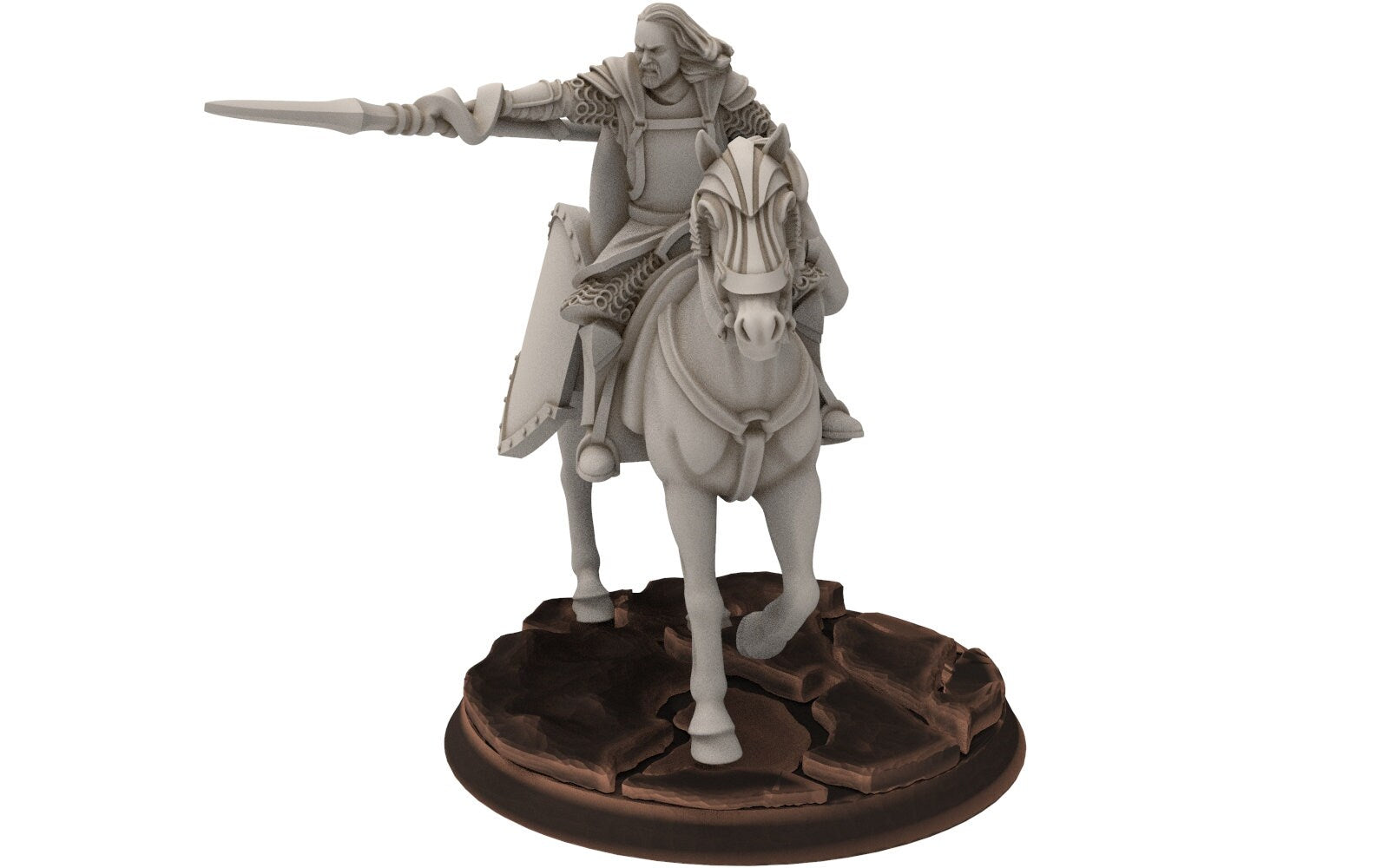 Gandor - Old Captain hight humans, minis for wargame D&D, SDA... Davale miniatures