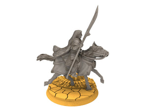 Rivandall - Hight King of the elves, Last elves from the West, Middle rings miniatures pour wargame D&D, SDA... Quatermaster3D miniatures