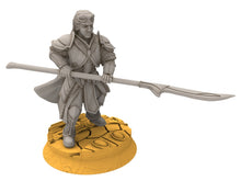 Charger l&#39;image dans la galerie, Rivandall - Hight King of the elves, Last elves from the West, Middle rings miniatures pour wargame D&amp;D, SDA... Quatermaster3D miniatures
