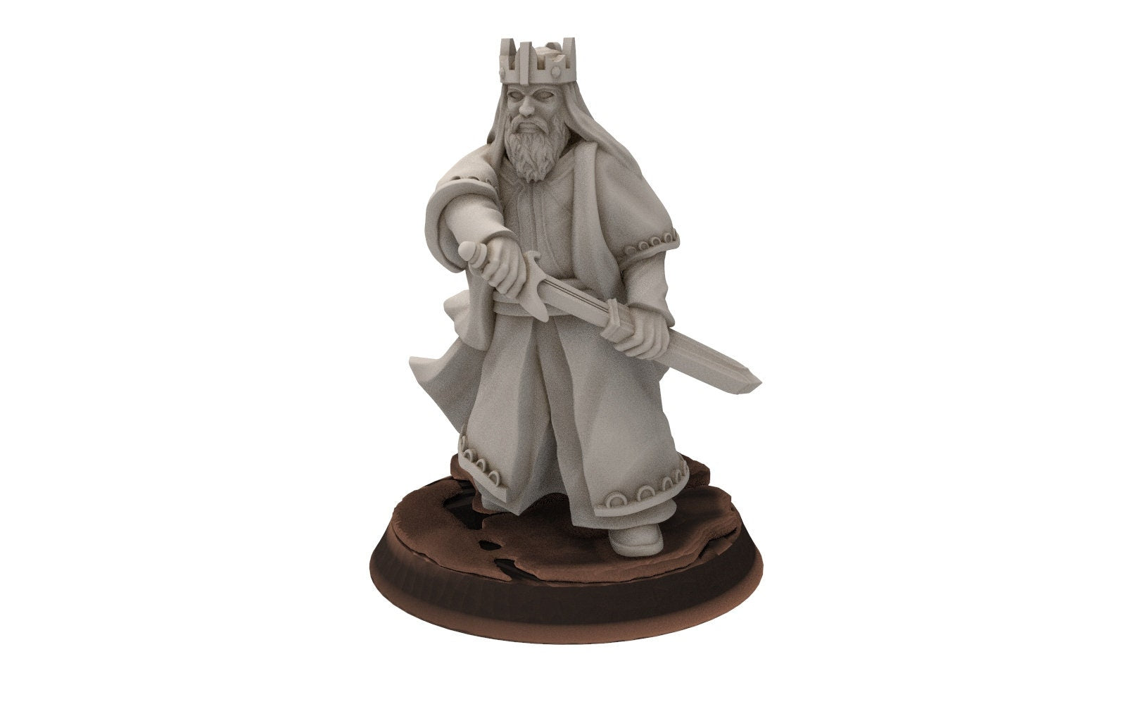 Gandor - Old Nobles of the west hight humans, minis for wargame D&D, Lotr... Quatermaster3D miniatures