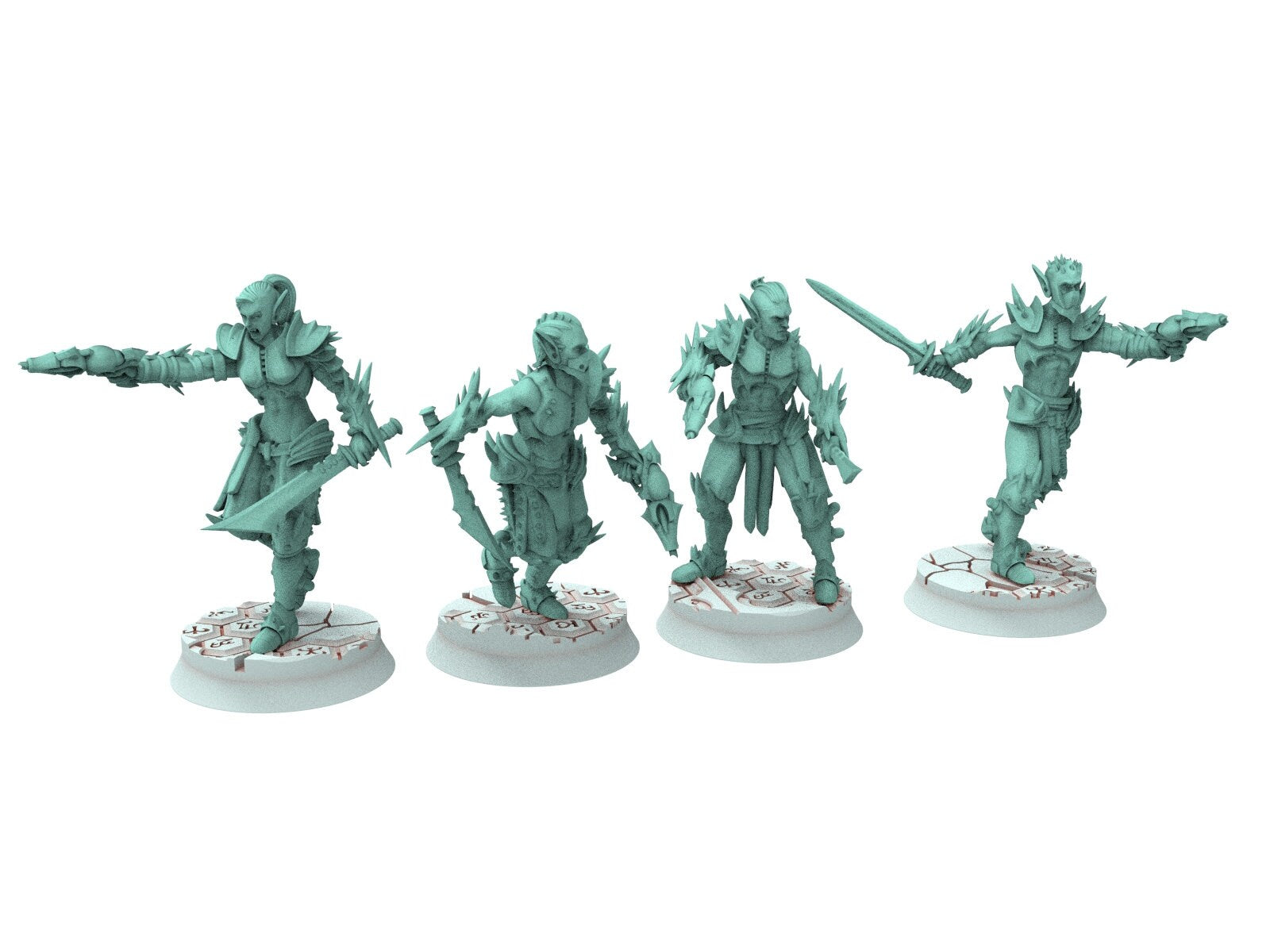 Dark city - Witches, Female gladiators of the Arena Dark eldar drow