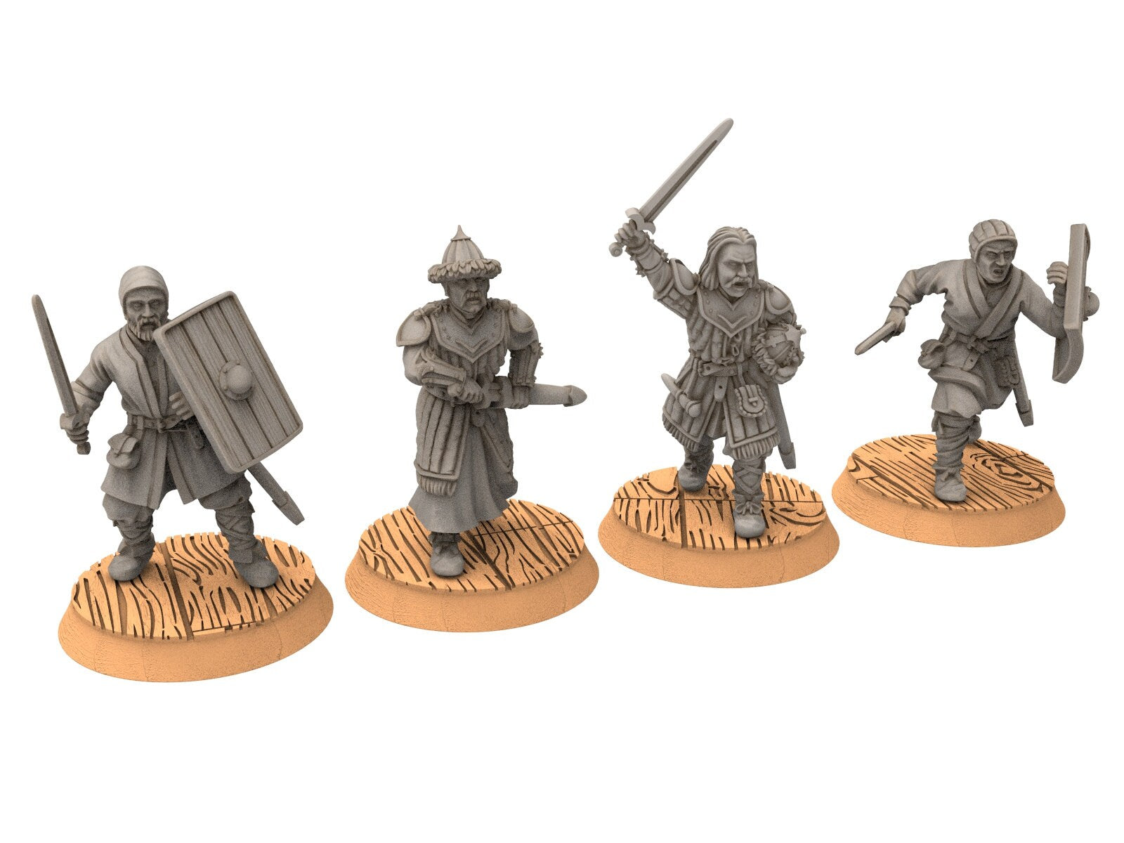 Lakecity - Army of Dobrynya, Boyar Of torgorod, Lake, dragon, Misty Mountains, Town miniatures for wargame D&D, Lotr... Medbury miniatures