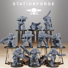 Charger l&#39;image dans la galerie, Socratis - Exterminators, mechanized infantry, post apocalyptic empire, usable for tabletop wargame.
